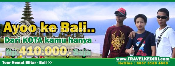 Tour Blitar-Bali, Tour Blitar-Bali