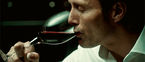 Hannibal drinking wine
